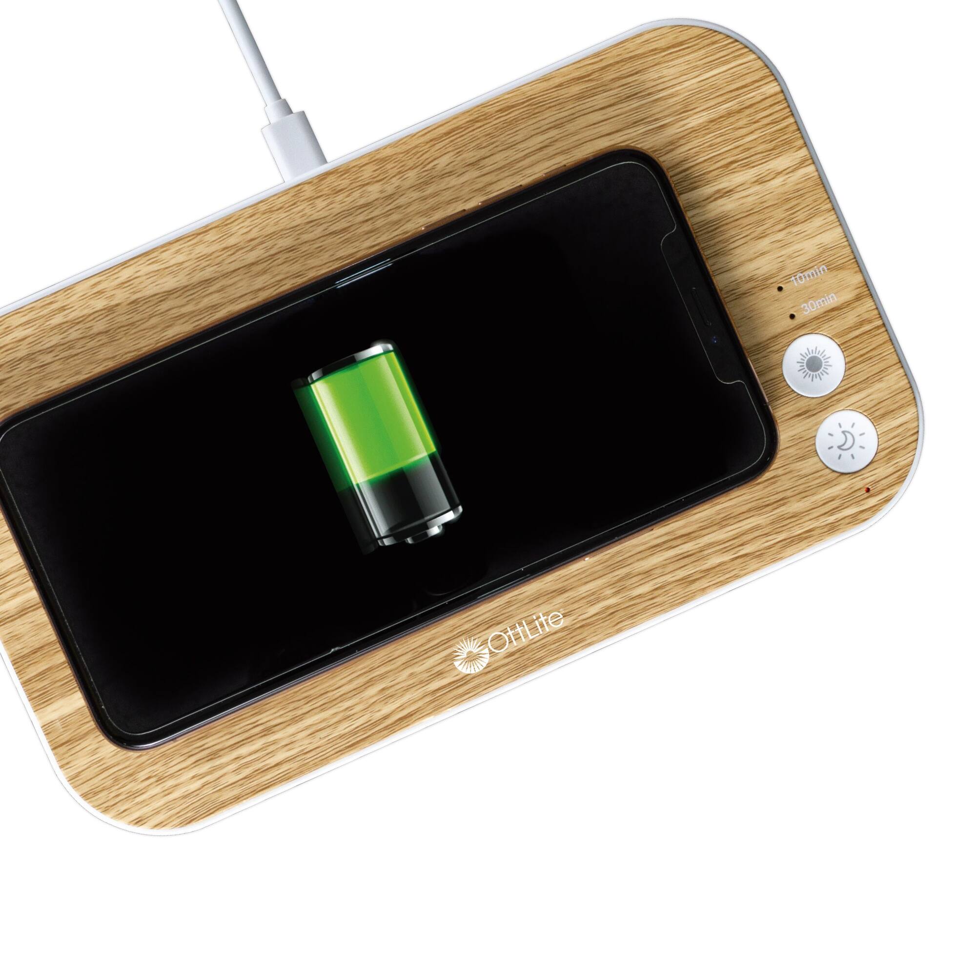 OttLite UVC Disinfecting Phone Case with Wireless Charging